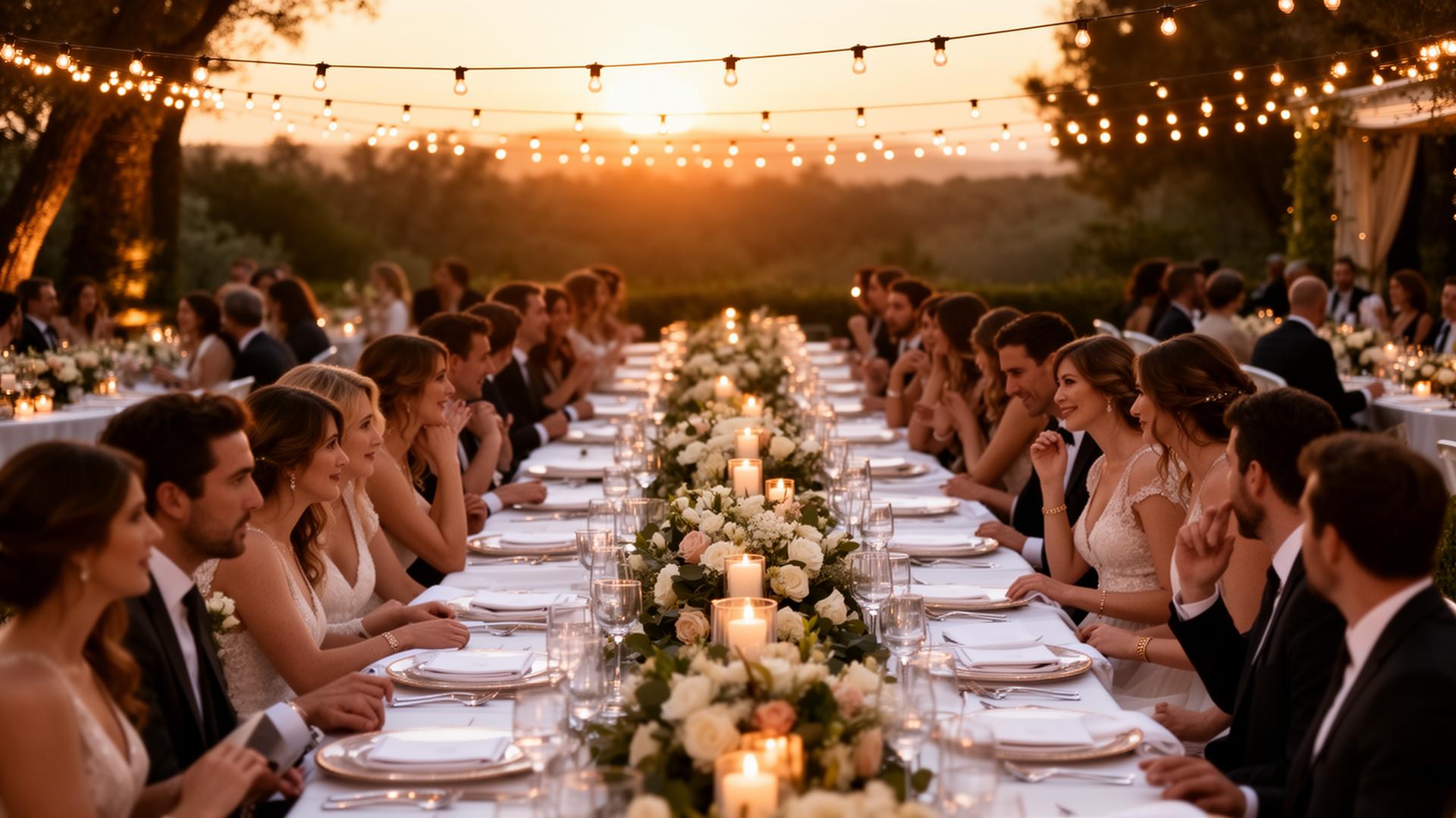 From rehearsal dinners to receptions of two hundred.